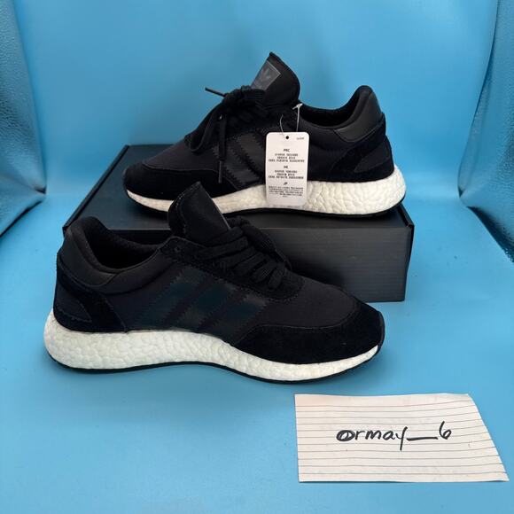 adidas Iniki Runner Core Black m8 w9.5 - Picture 2 of 15